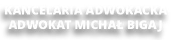 logo Kancelarii Adwokackiej Michała Bigaj